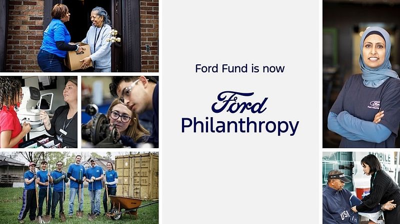 Aus Ford Fund wird Ford Philanthropy: Neue Markenidentität für das seit 75 Jahren bestehende Hilfsprogramm